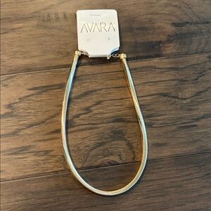 New With Tags Avara Lexi Snake Chain Style Necklace